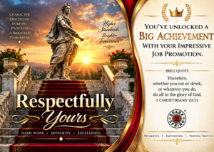 Spark + Spring virtual Greeting Card - Respectfully Yours (Work & Career)