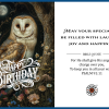 Christian-inspired Joy & Happiness Happy Birthday Eco-Friendly Greeting Card (Virtual)