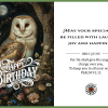 Christian-inspired Joy & Happiness Happy Birthday Eco-Friendly Greeting Card (Virtual)