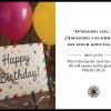 Christian-inspired Amazing Celebration Happy Birthday Eco-Friendly Greeting Card (Virtual)