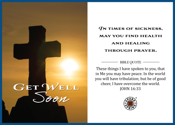 Christian-inspired Get Well Soon Greeting Card (Virtual)