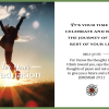 Christian-inspired Celebrate Journey Graduation Greeting Card (Virtual)
