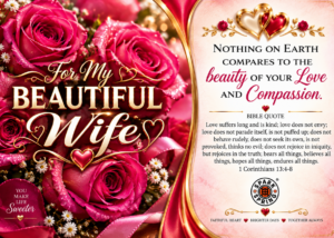 Spark + Spring virtual Greeting Card - For My Beautiful Wife (Love & Romance)