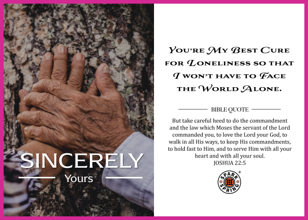 Christian-inspired Sincerely Yours Love & Valentine's Day Eco-Friendly Greeting Card (Virtual)