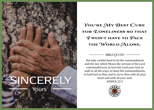 Christian-inspired Sincerely Yours Love & Valentine's Day Eco-Friendly Greeting Card (Virtual)