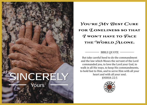 Christian-inspired Sincerely Yours Love & Valentine's Day Eco-Friendly Greeting Card (Virtual)