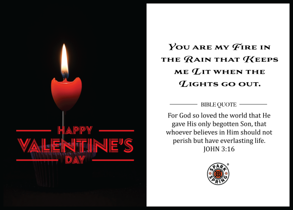 Christian-inspired Valentine's Day Greeting Card
