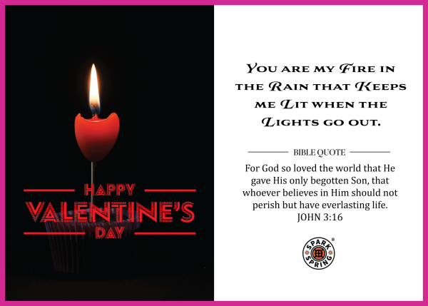 Christian-inspired Valentine's Day Greeting Card