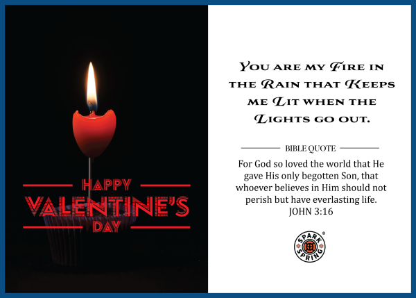 Christian-inspired Valentine's Day Greeting Card