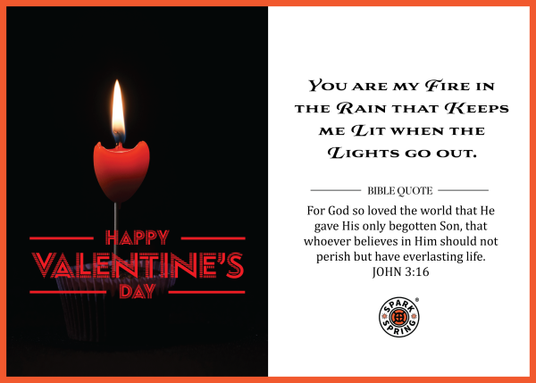 Christian-inspired Valentine's Day Greeting Card