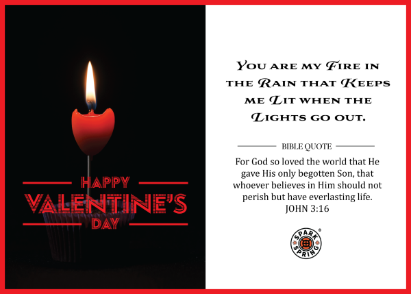Christian-inspired Valentine's Day Greeting Card
