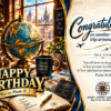 Happy Birthday virtual greeting card - Trip around the sun