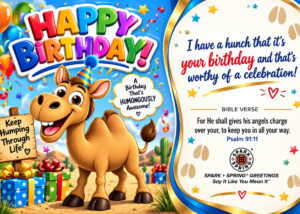 Spark + Spring virtual Greeting Card - Happy Birthday