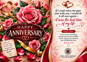 Spark + Spring virtual greeting card - Anniversary (Love & Romance)